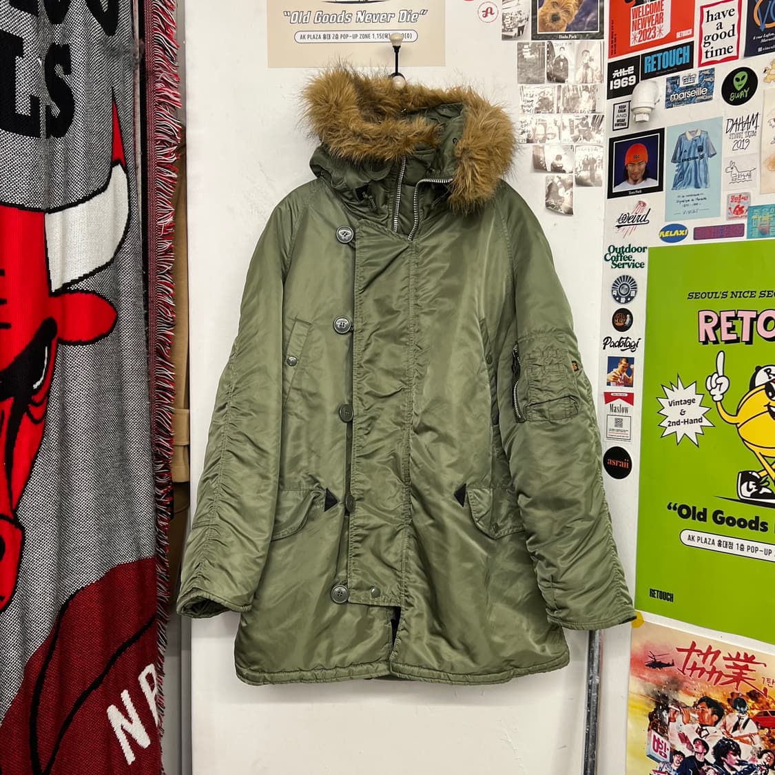 알파 인더스트리 N3B 콜드 파카 상품이미지1