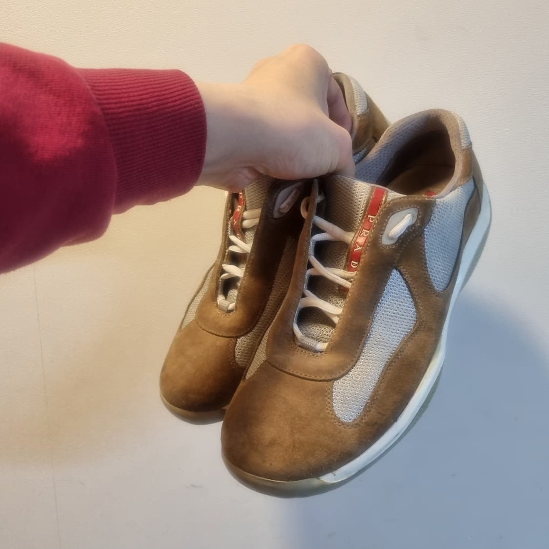 프라다 아메리칸컵 uk 8브라운 스웨이드 상품이미지9