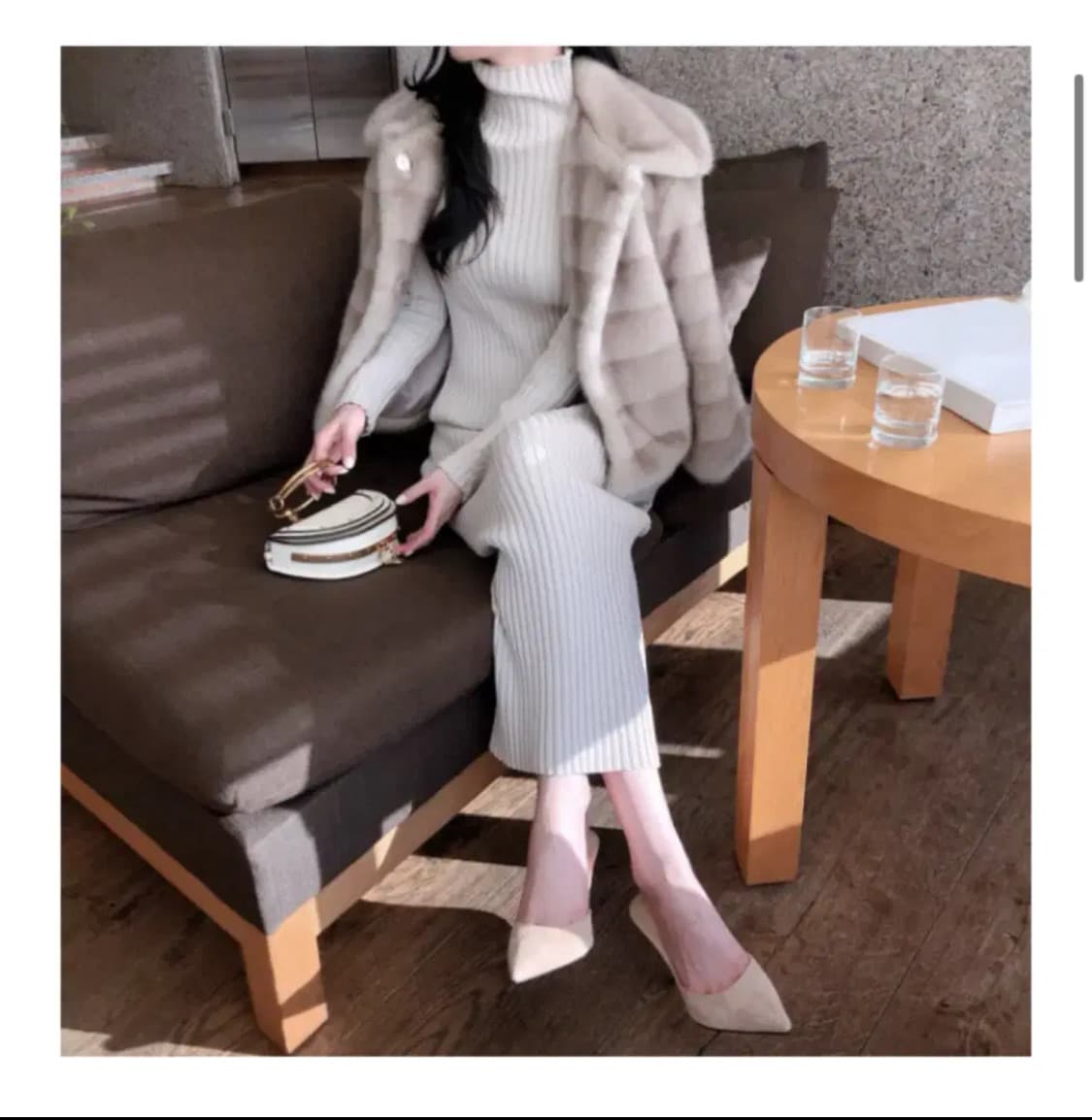 밍크자켓코트  상품이미지3