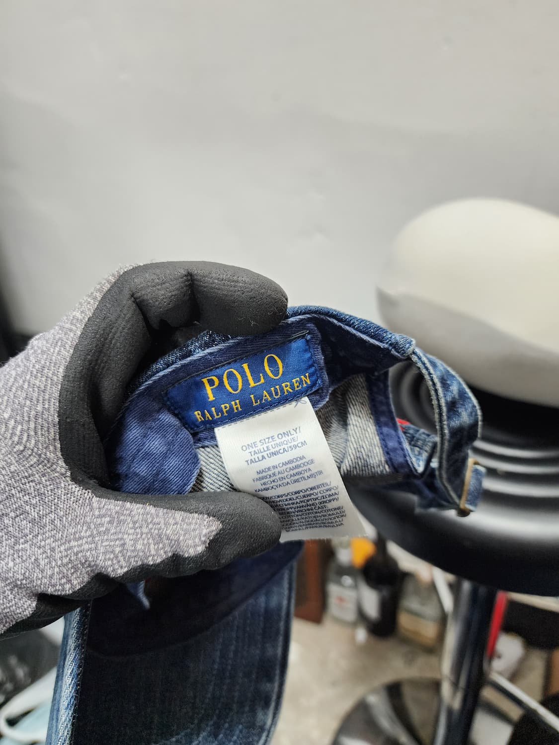폴로 랄프로렌 데님 볼캡 상품이미지5