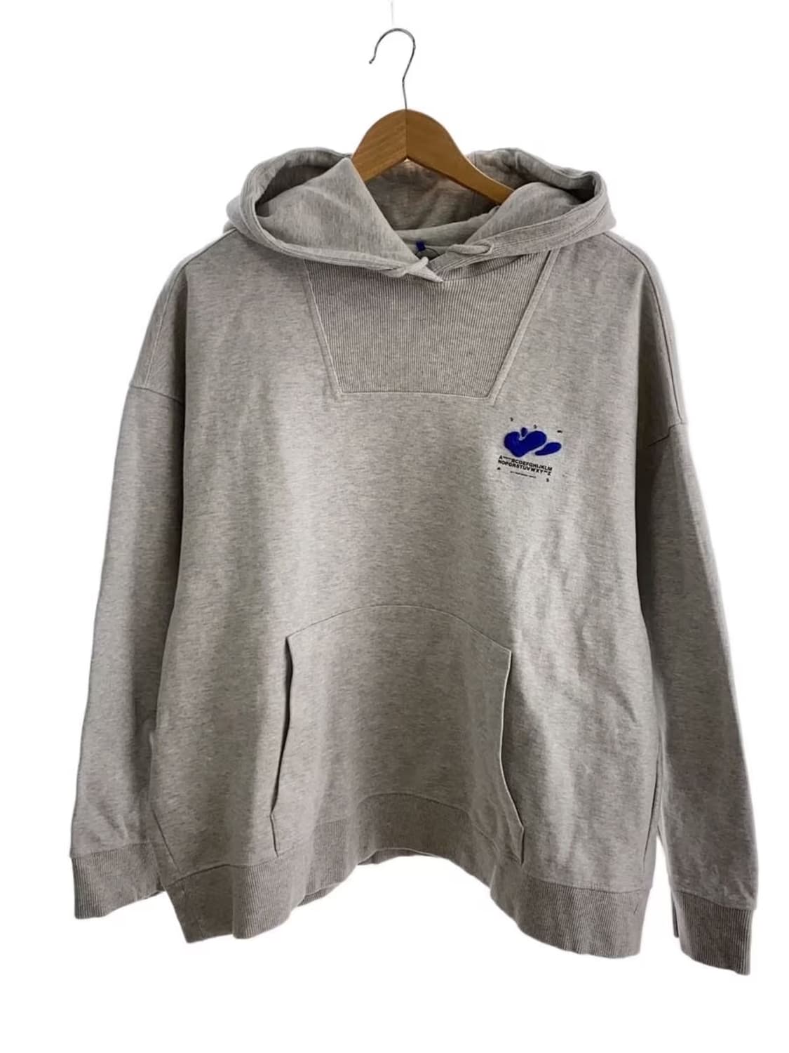 자라 x 아더에러 자수 후드 스웨트셔츠 그레이 상품이미지1