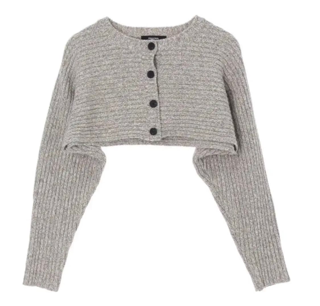 다이애그널 볼레로가디건 상품이미지1