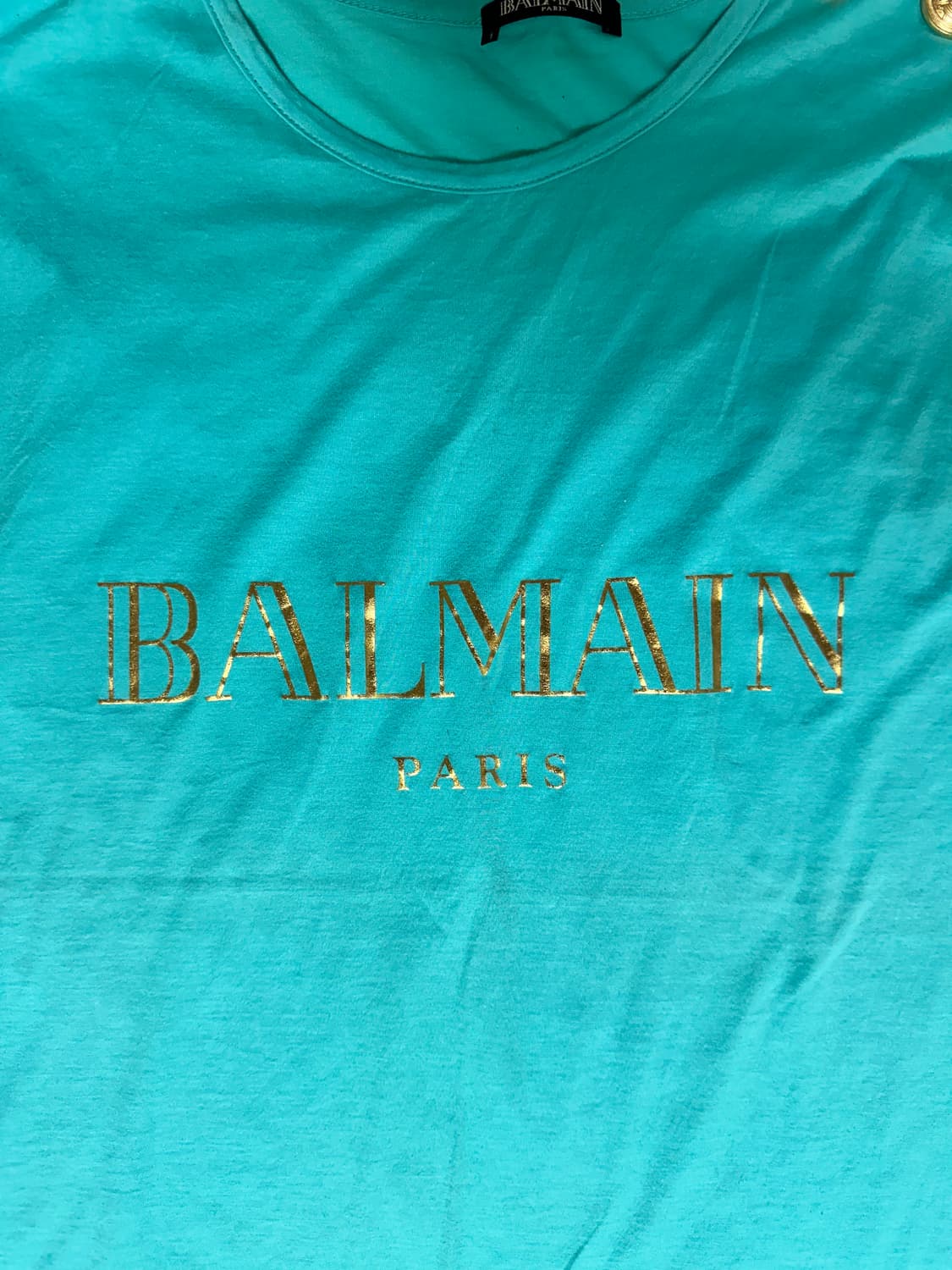 Balmain Paris Tank Top Mint 38 상품이미지3