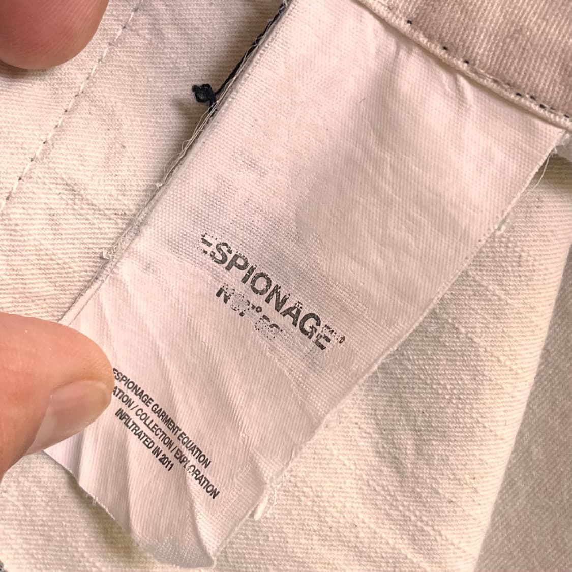 에스피오나지 챠콜 카고팬츠 SIZE L 상품이미지6