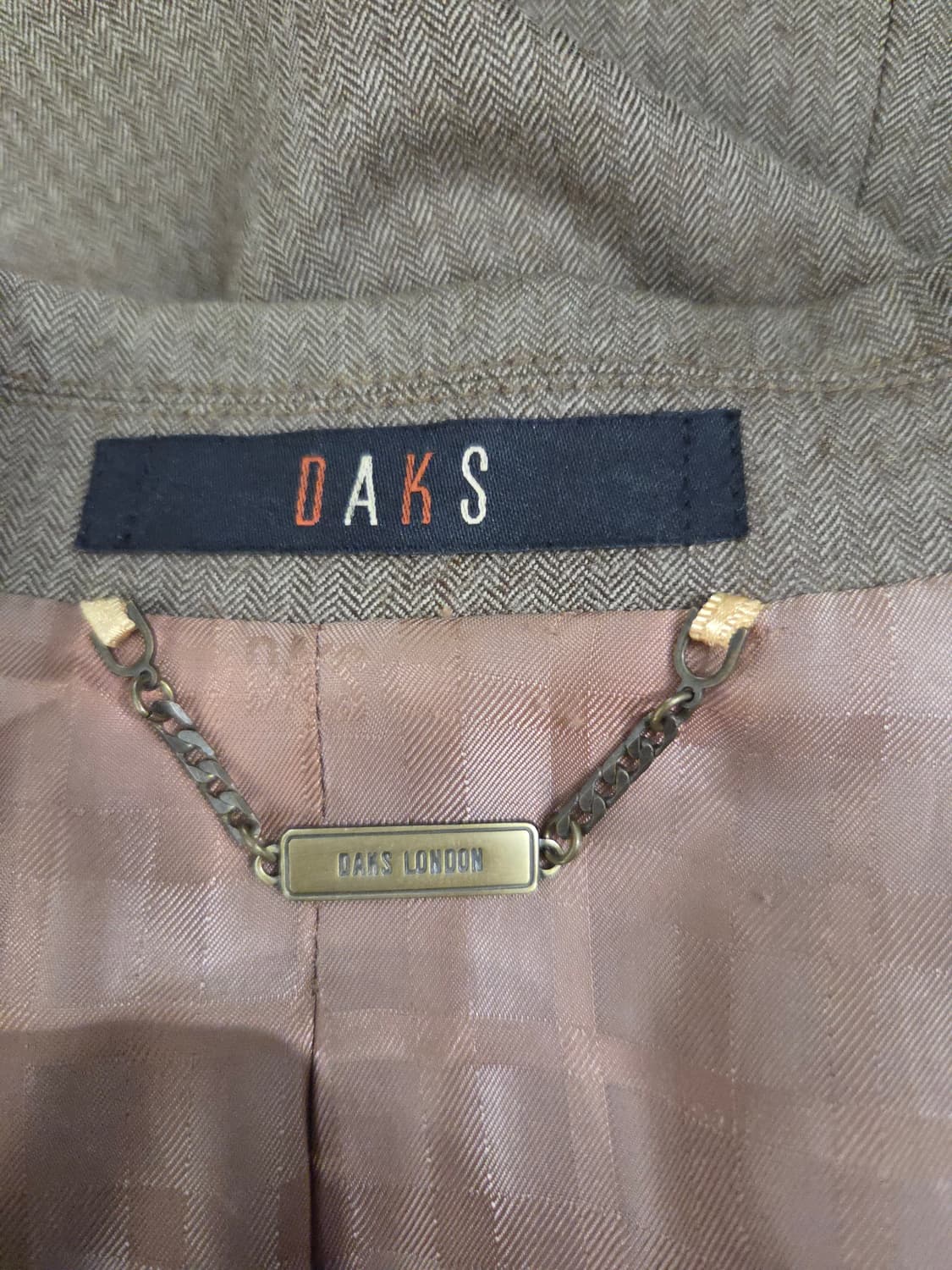 닥스(DAKS) 우먼 100% 울 클래식 자켓 상품이미지7