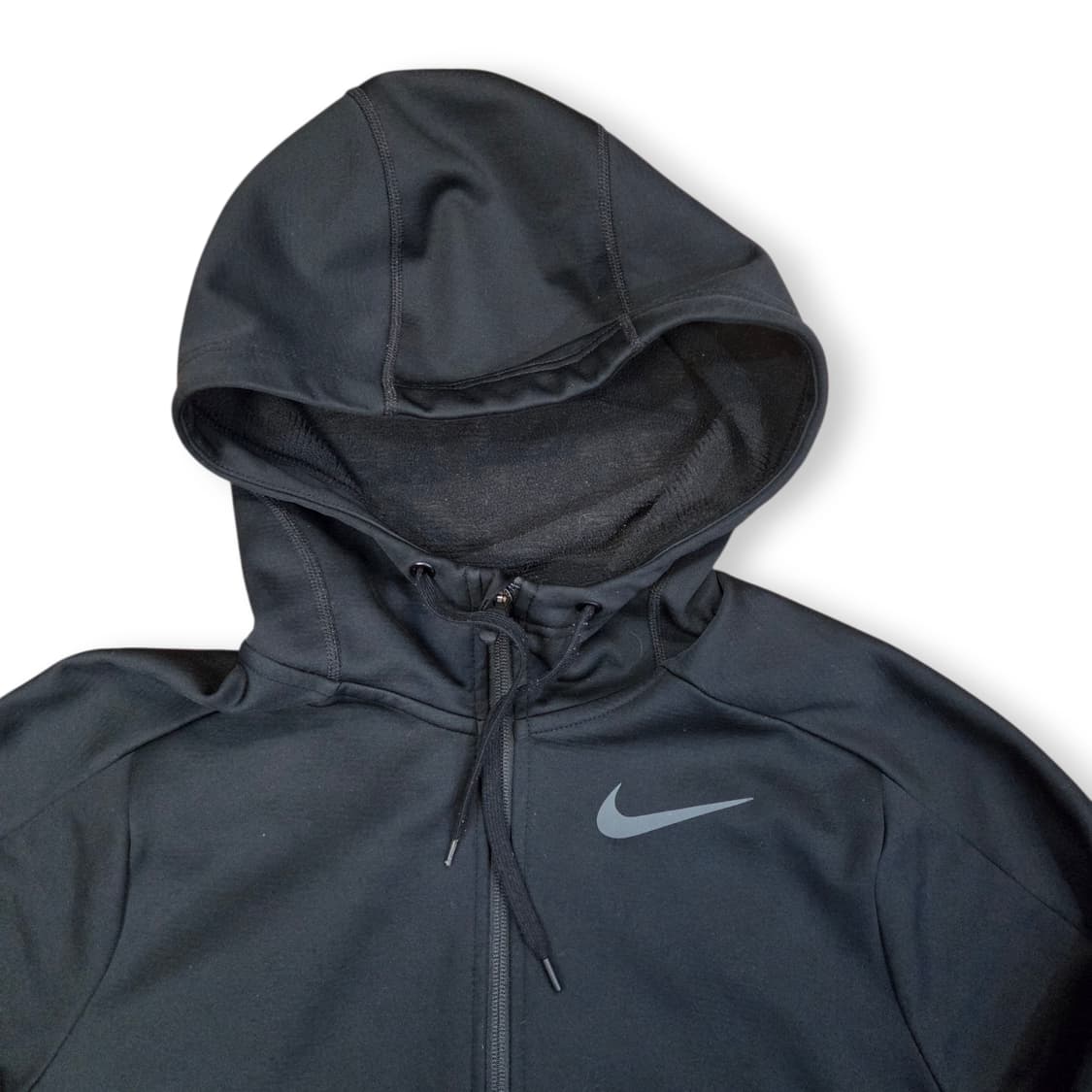 나이키 프로 블랙 후드집업 상품이미지3