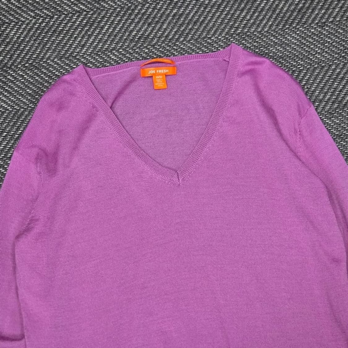 조이프레시 브이넥 메리노울 니트 v1385 상품이미지3