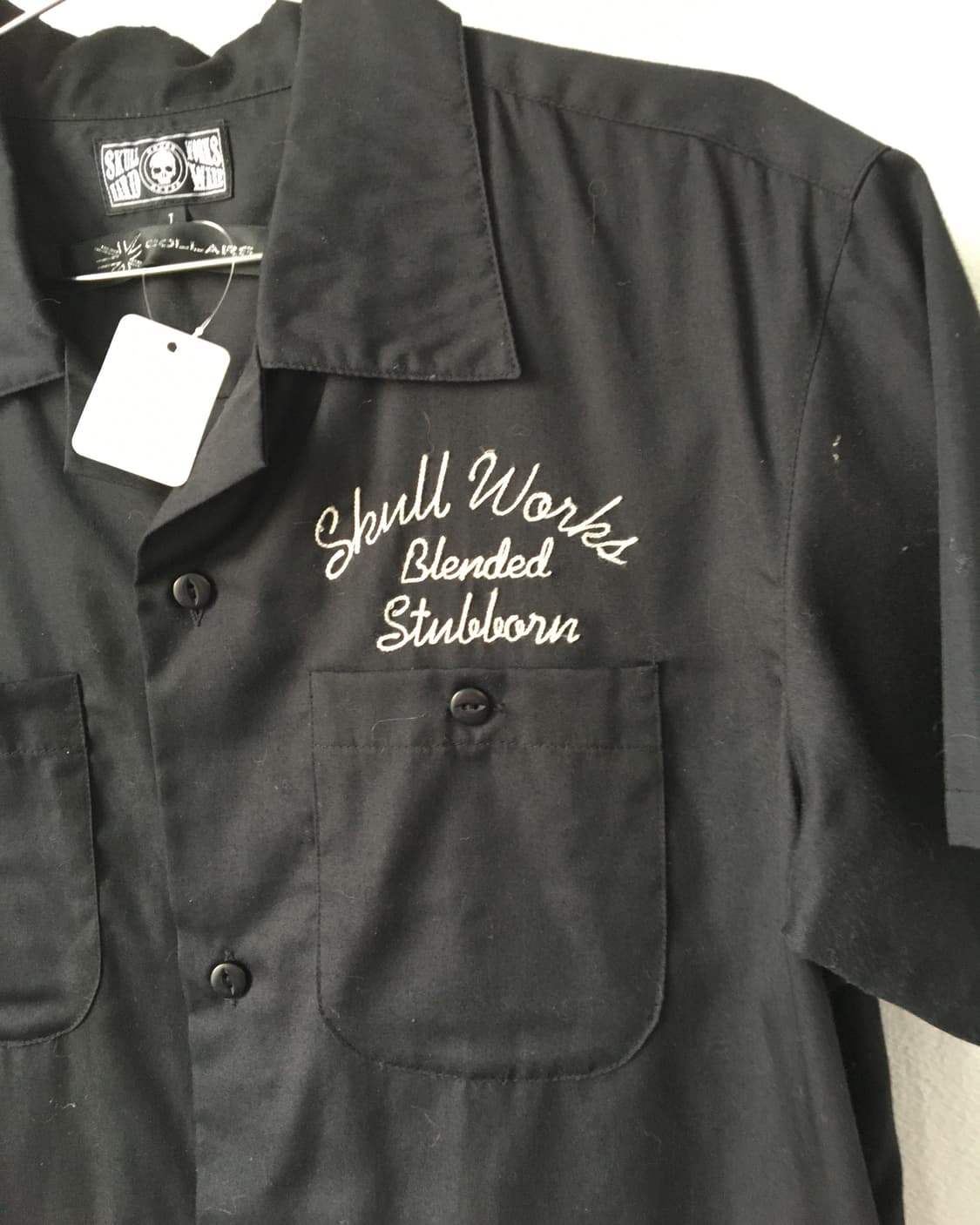 Back skull point shirt 상품이미지4