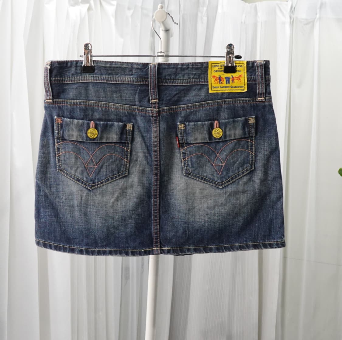 LEVI  빈티지 데님 미니스커트 1873 상품이미지3