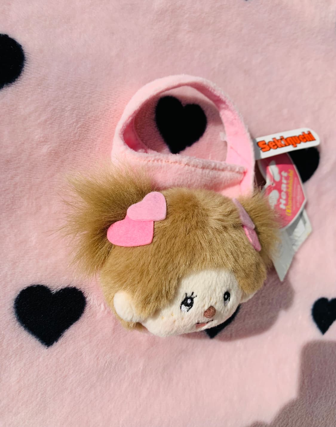 고전 몬치치 하트엔젤파우치 가방고리 키링 상품이미지3