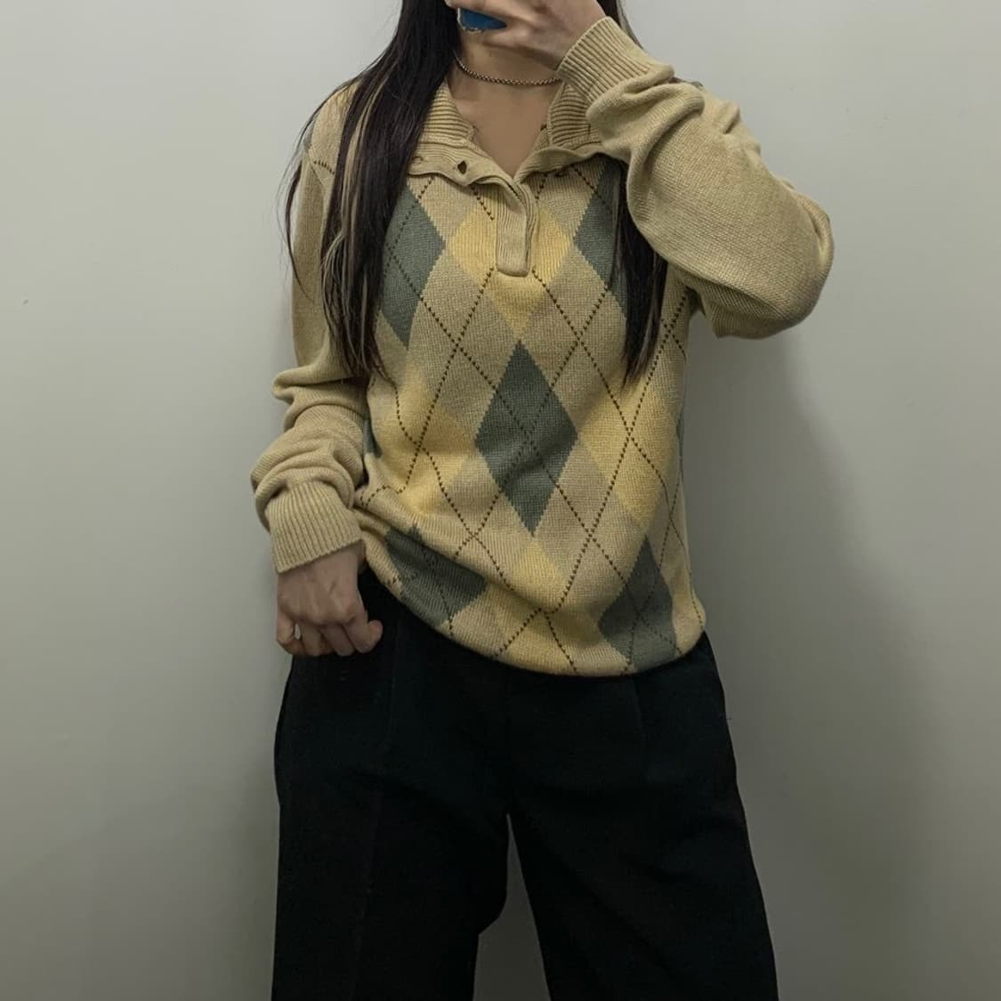 브룩스브라더스 아가일니트 상품이미지1