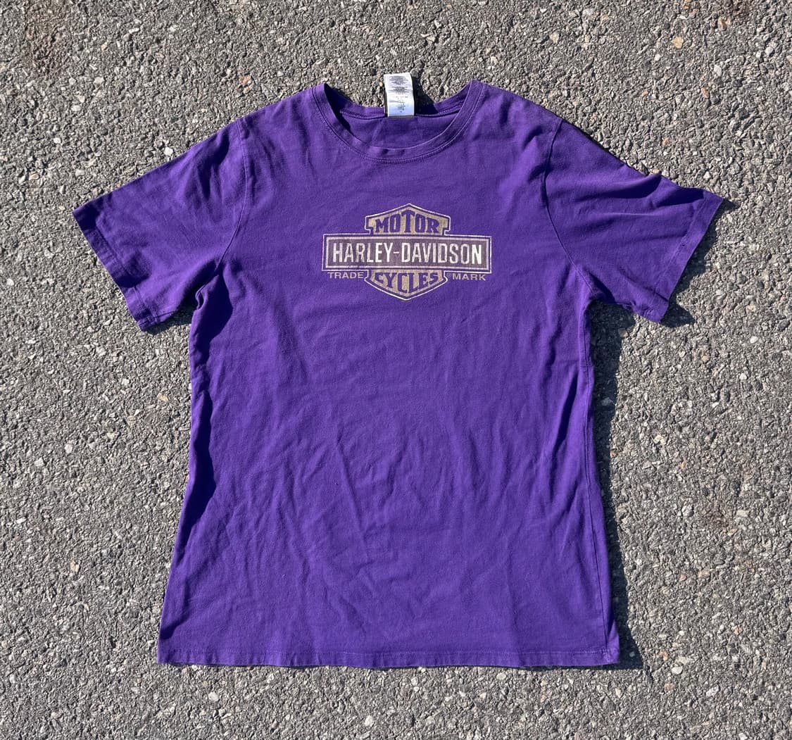 usa 빈티지 할리데이비슨 반팔 티 L~XL 782 상품이미지1
