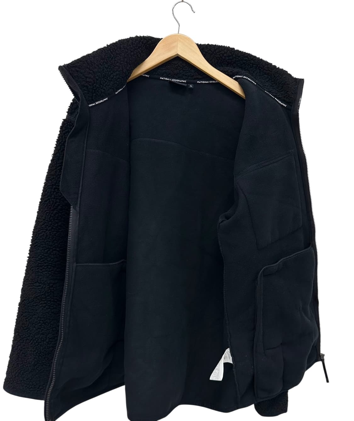 내셔널지오그래픽 플리스 블랙 (XL)  상품이미지8