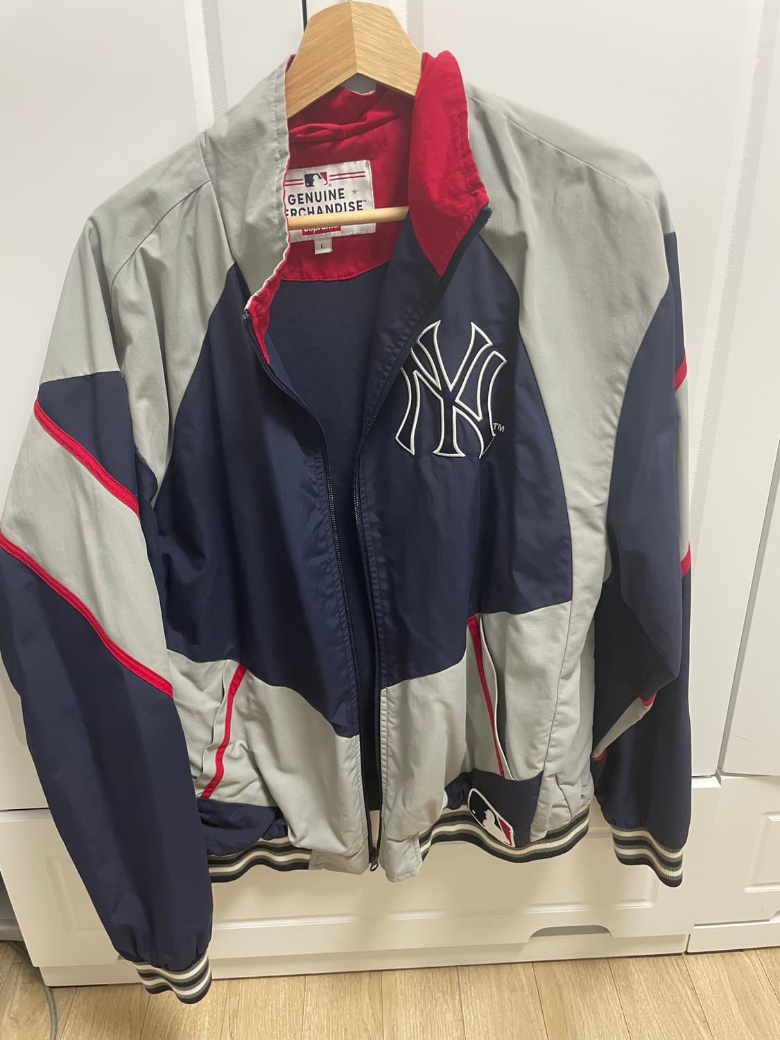 [L] 슈프림 뉴욕양키스 저지  상품이미지2