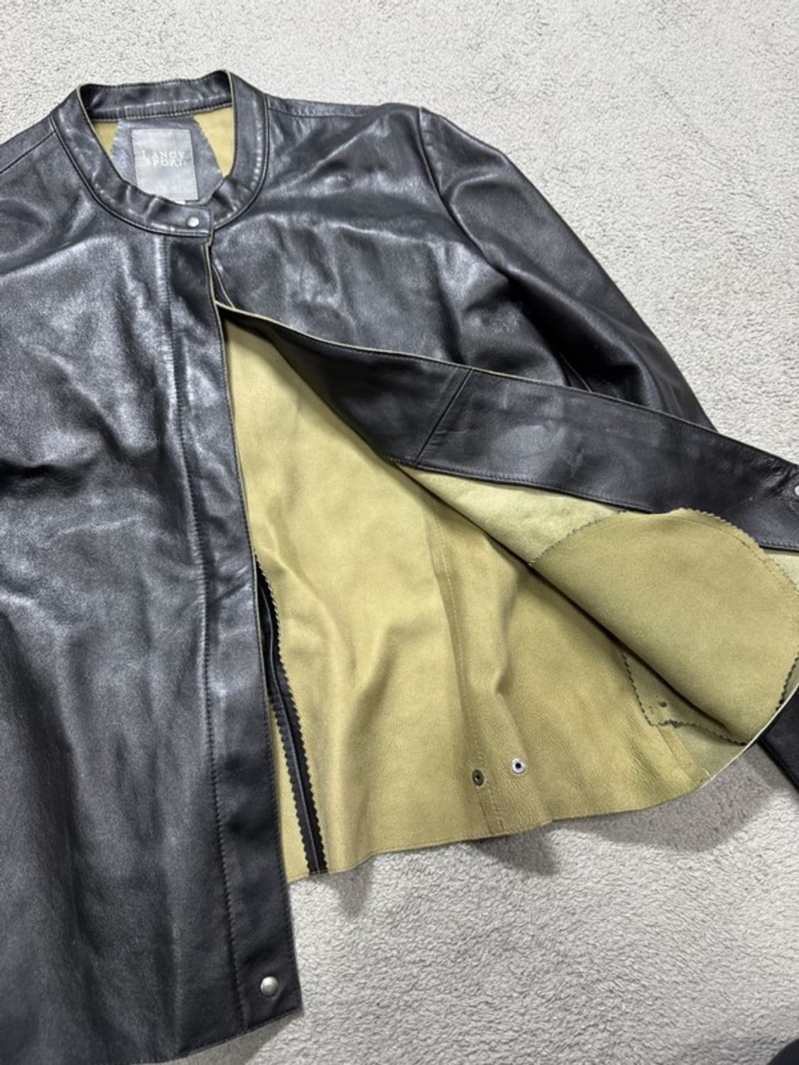 LANCY SPORT 양가죽 자켓  상품이미지4