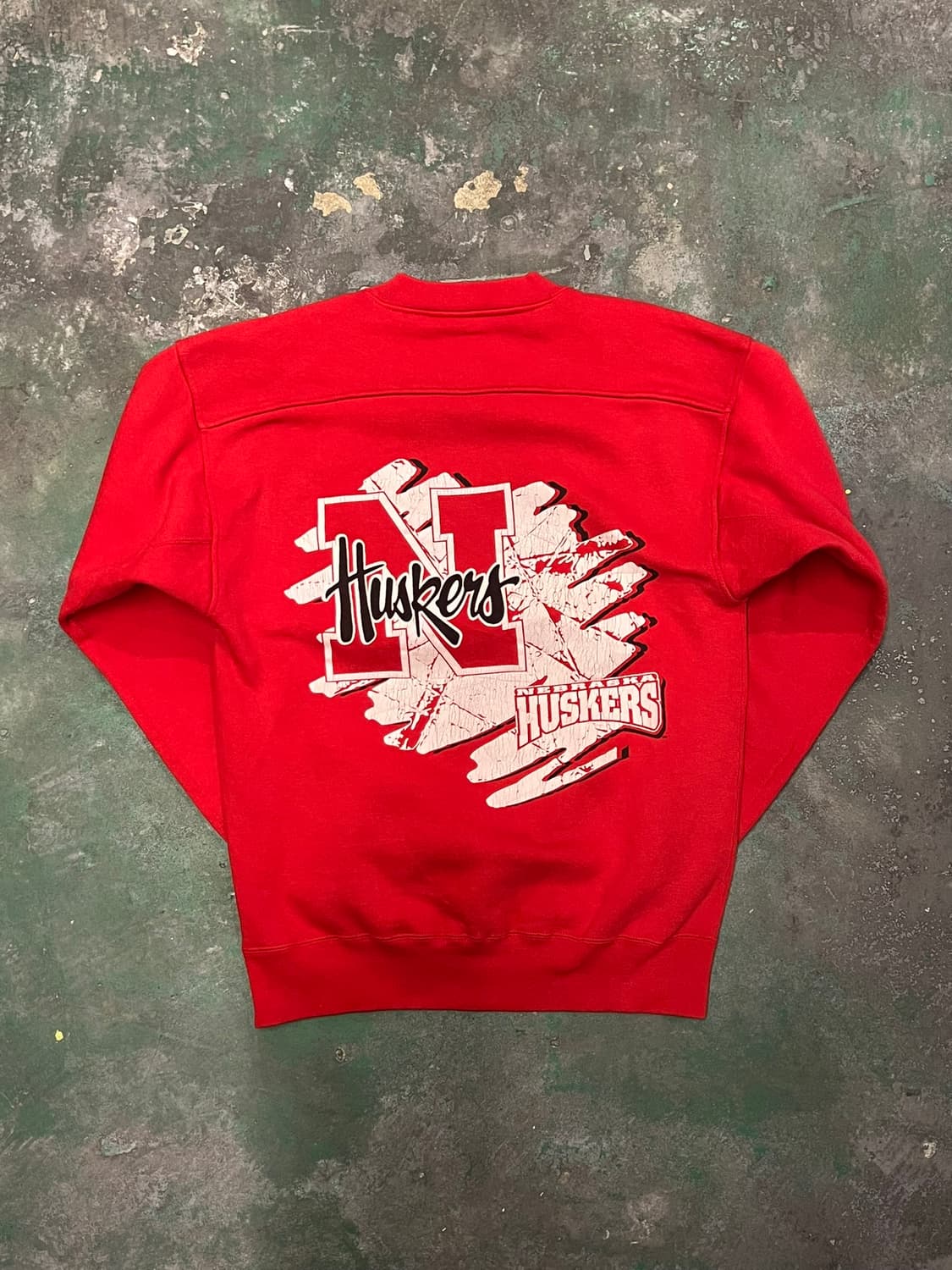 90's [S] 스타터 네브라스카 허스커스 스웻셔츠 빈티지 맨투맨 상품이미지8