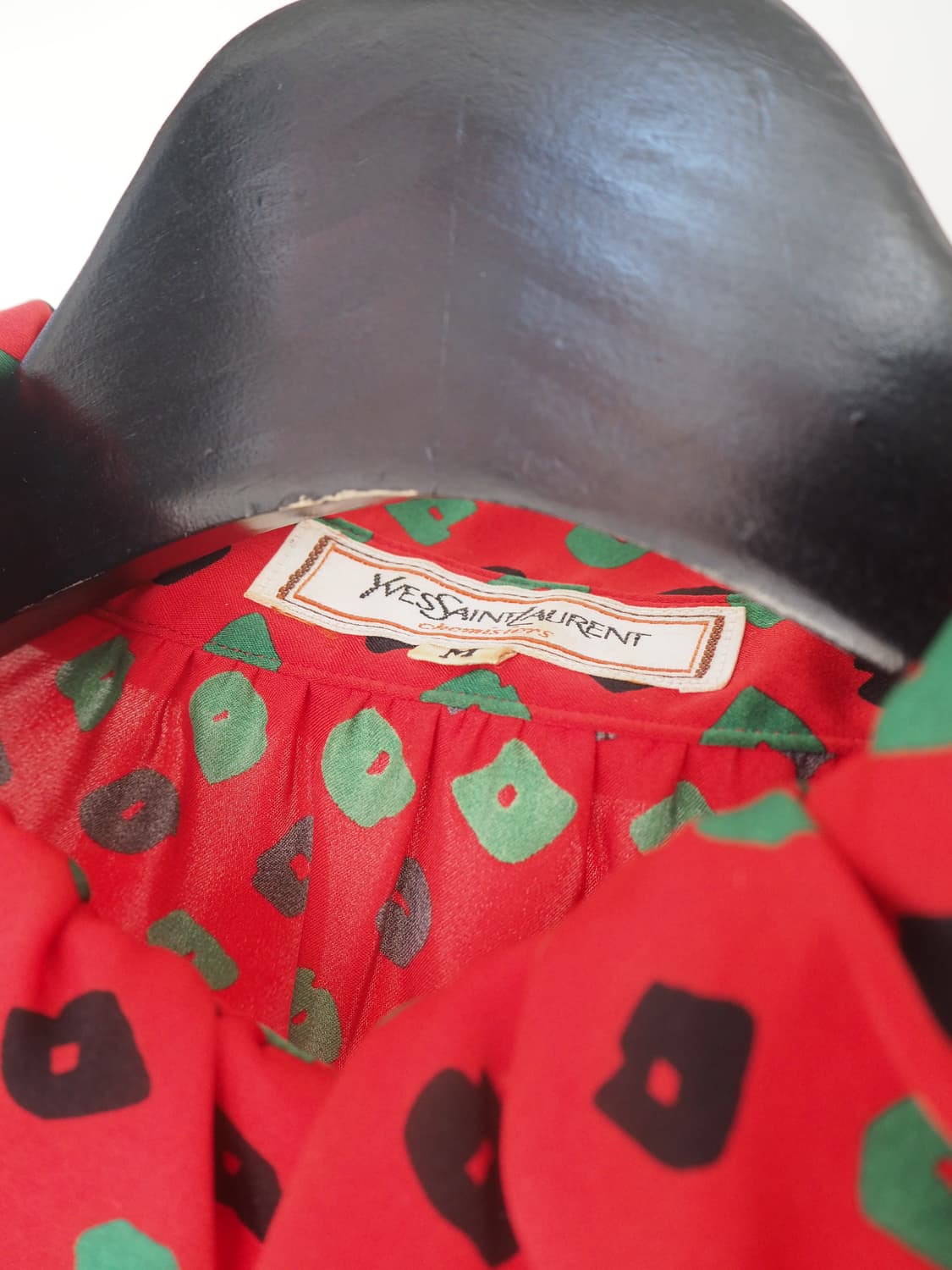 YVES SAINT LAURENT pattern blouse  상품이미지7