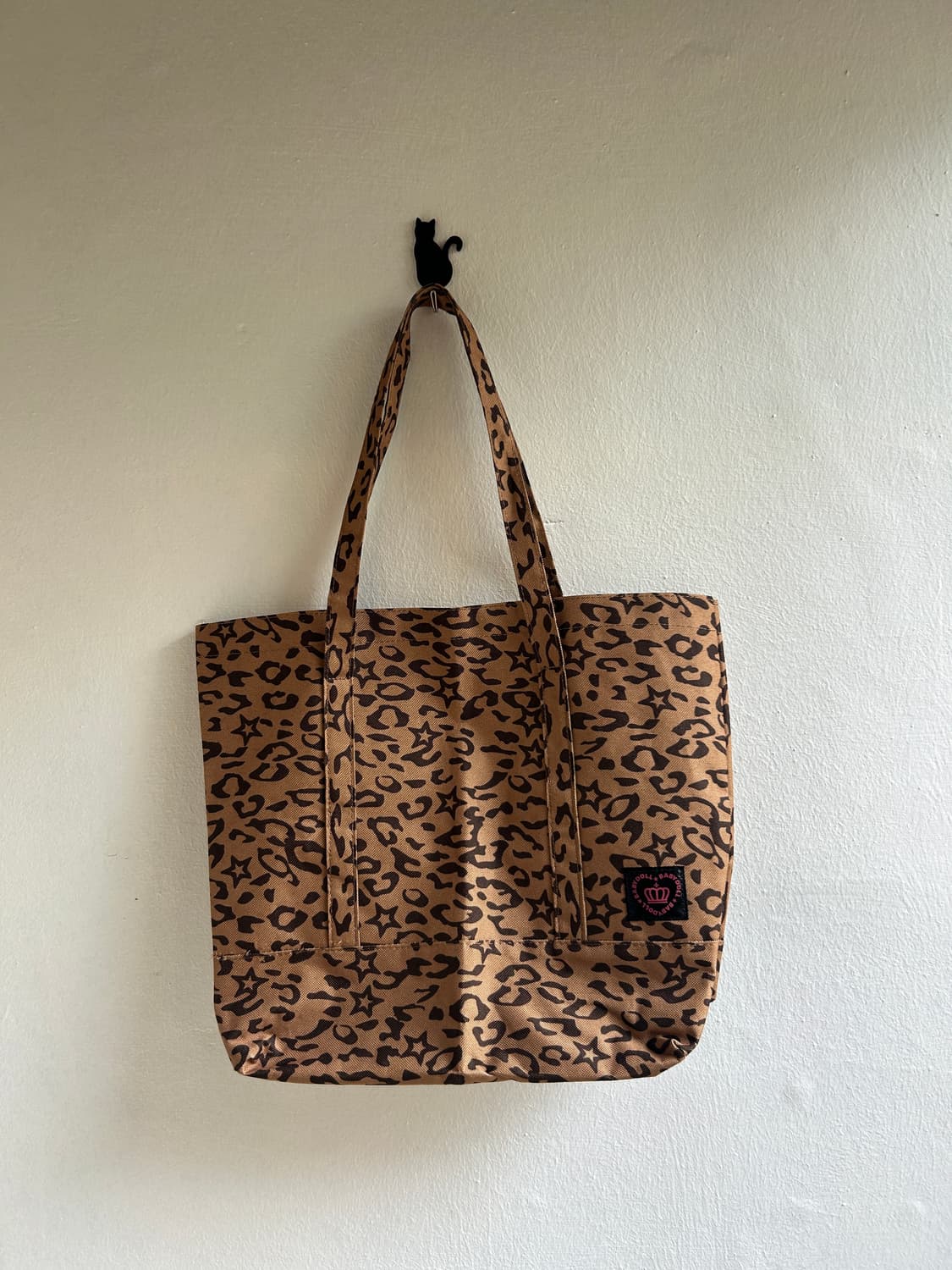 호피 별 에코백 상품이미지1