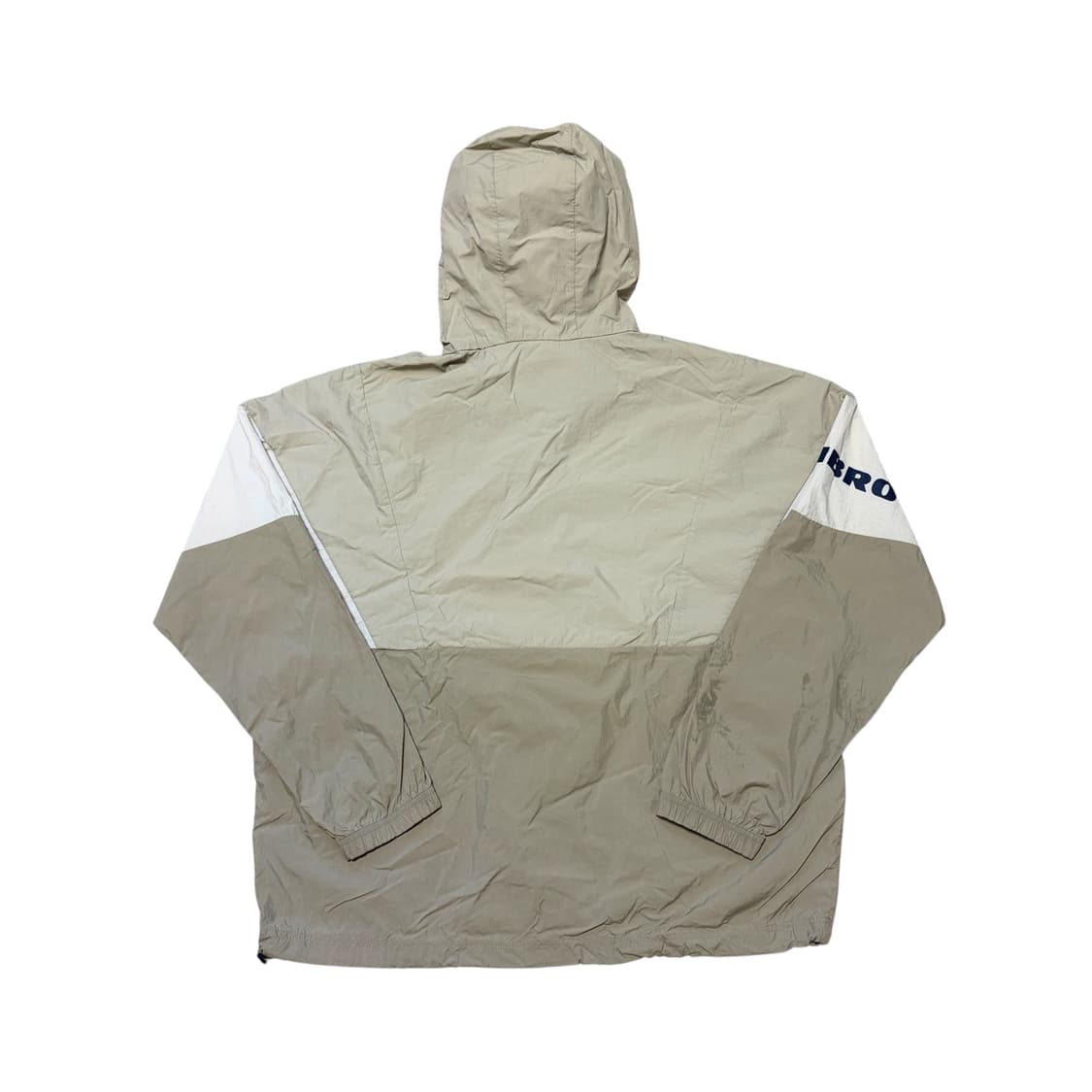 엄브로 컬러블럭 베이지 후드 아노락 트레이닝 세트 상품이미지3