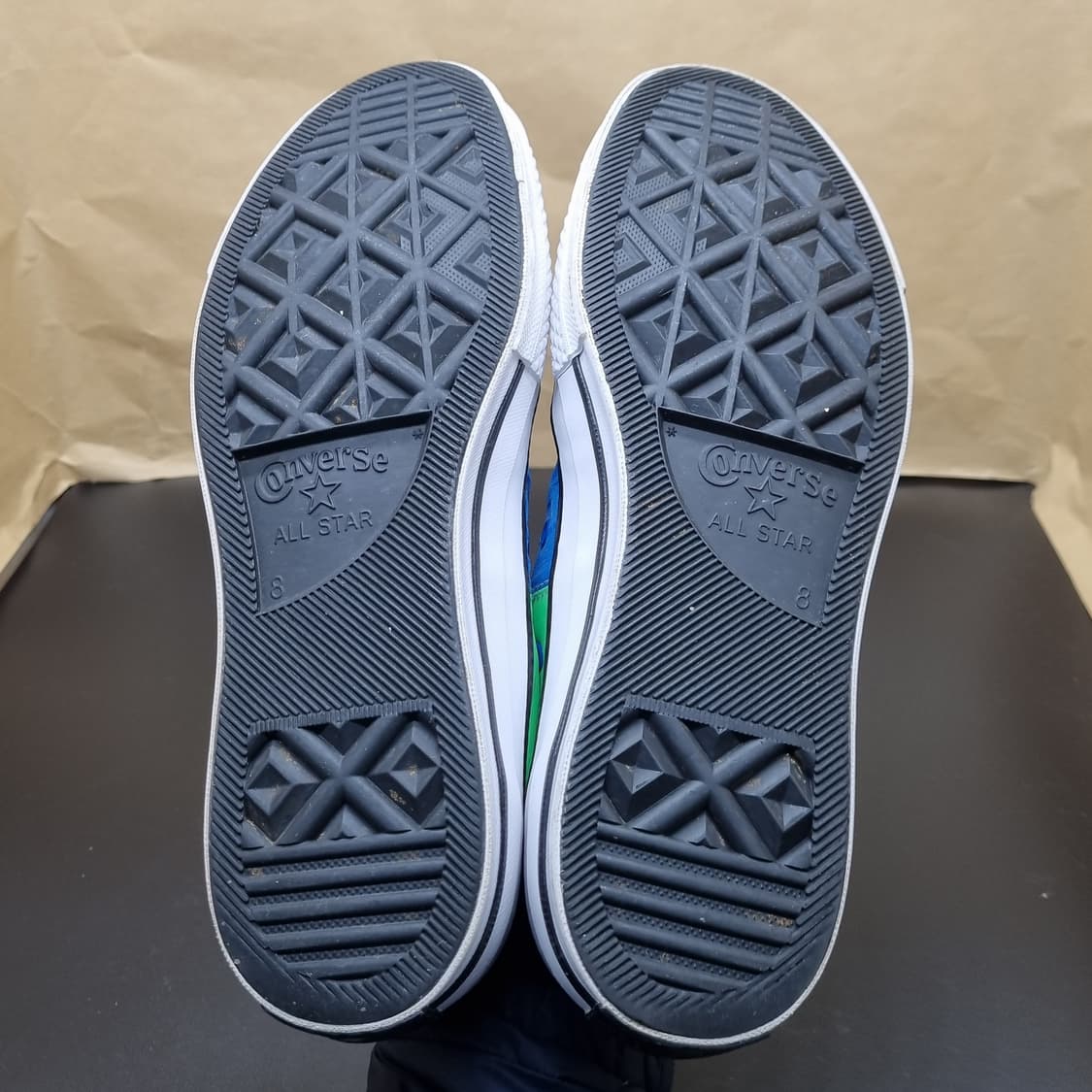 컨버스 척70 OX 블루그린 나일론 스니커즈265 상품이미지3