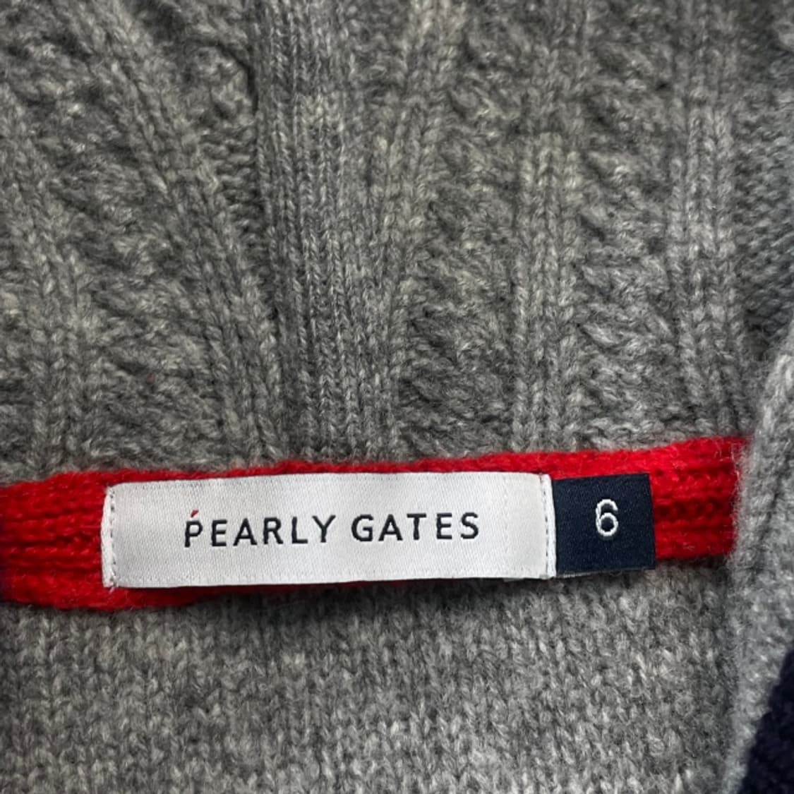 100 파리게이츠 니트 후드집업 상품이미지3