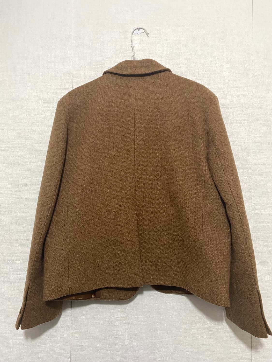 제평 오믈렛 Wool100% 체크 울자켓  상품이미지7