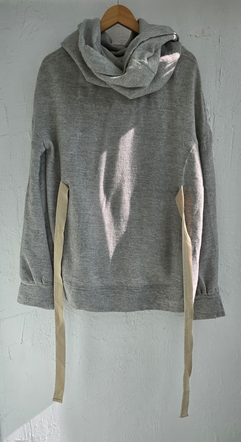 Meimei J 울혼방 블라우스 그레이 상품이미지4