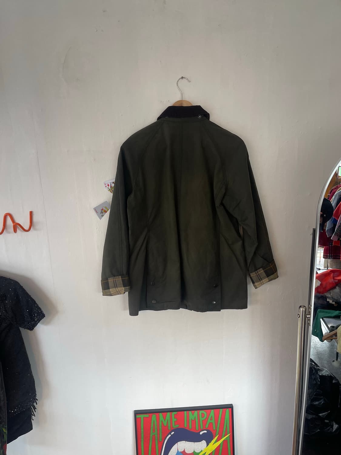 Barbour 왁스 자켓 (크롭 기장) 상품이미지2