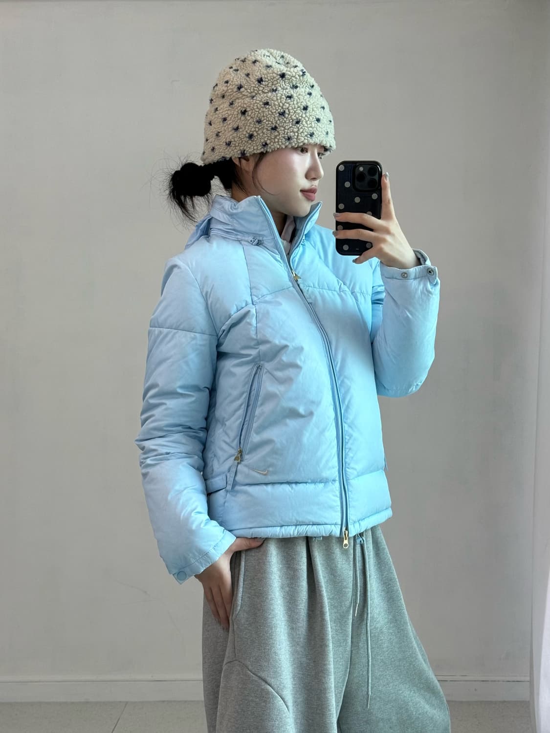 나이키 스카이블루 덕다운 패딩 상품이미지2