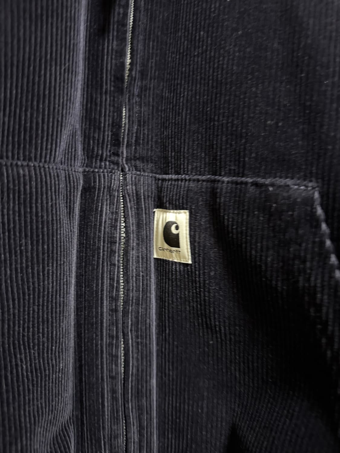 칼하트 팀버 자켓 W (M사이즈) 네이비 상품이미지4