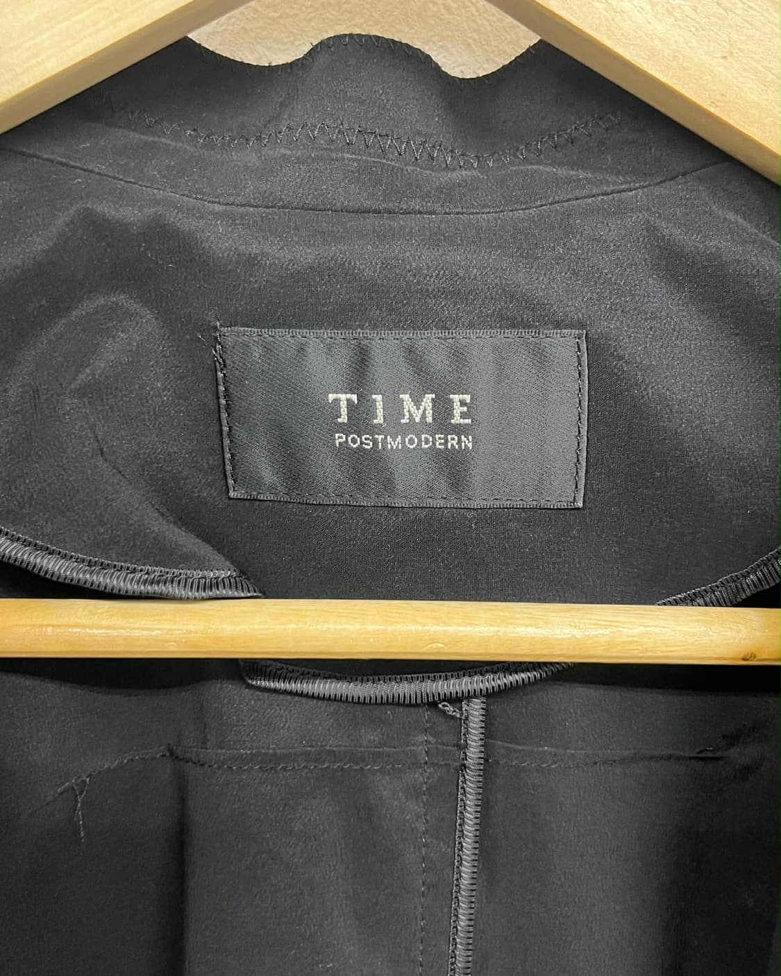 타임 포스트모던 한섬 돌먼 슬리브 블라우스 라이트 자켓 상품이미지4