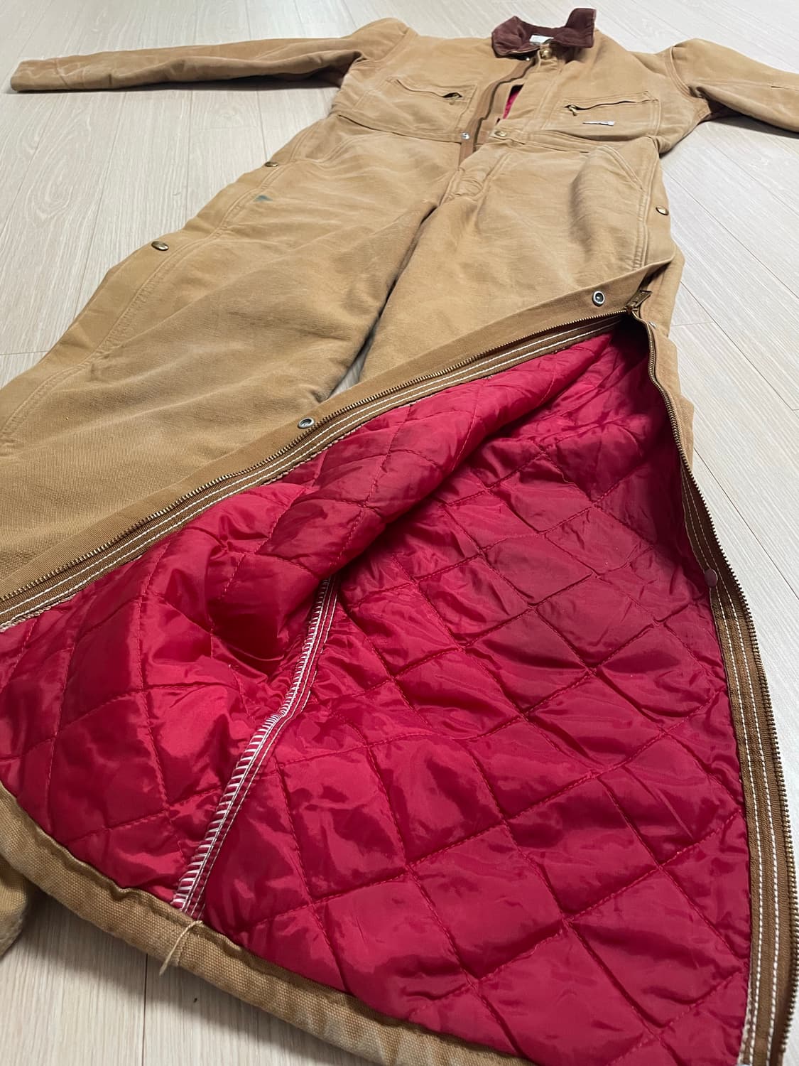 Carhartt 점퍼슈트 Made in U.S.A 90s 유니온 태그 상품이미지6