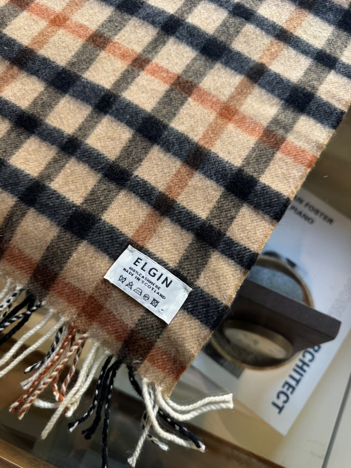 엘진 캐시미어 머플러  상품이미지6