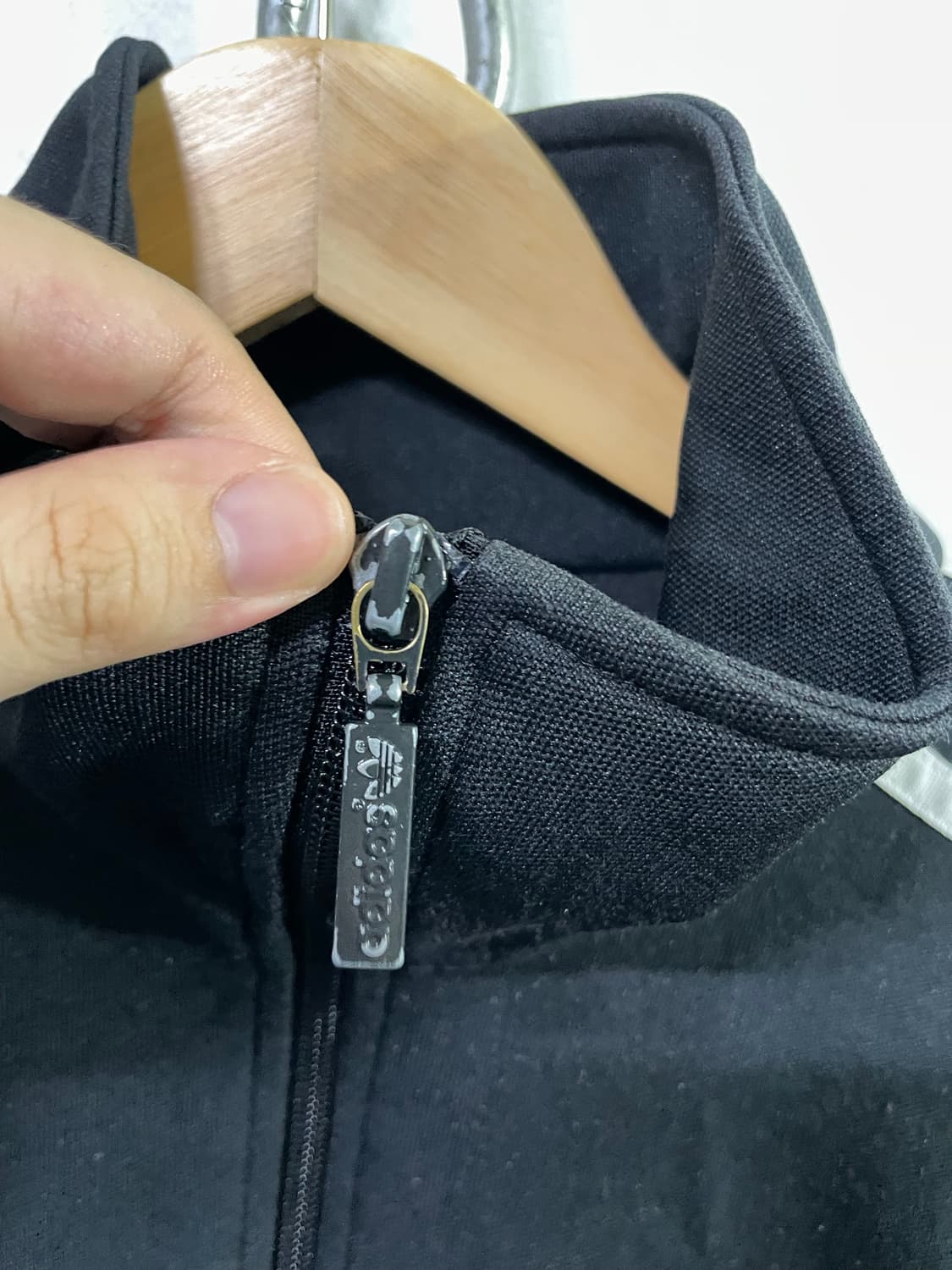 아디다스 파이어버드 트랙탑 져지 자켓 블랙 100 상품이미지4