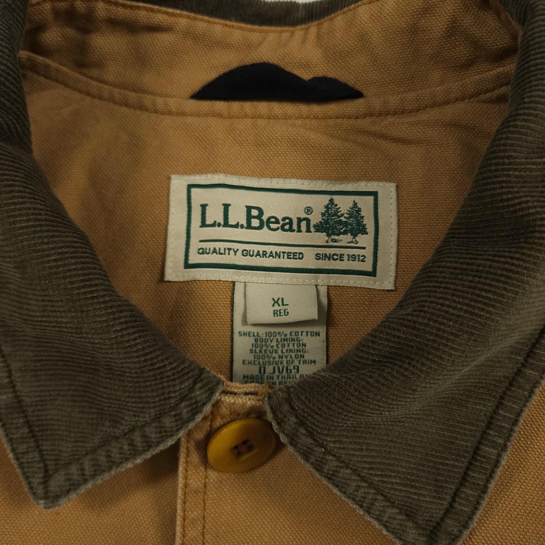 2XL(110) 엘엘빈 헌팅 초어자켓 베이지 상품이미지3