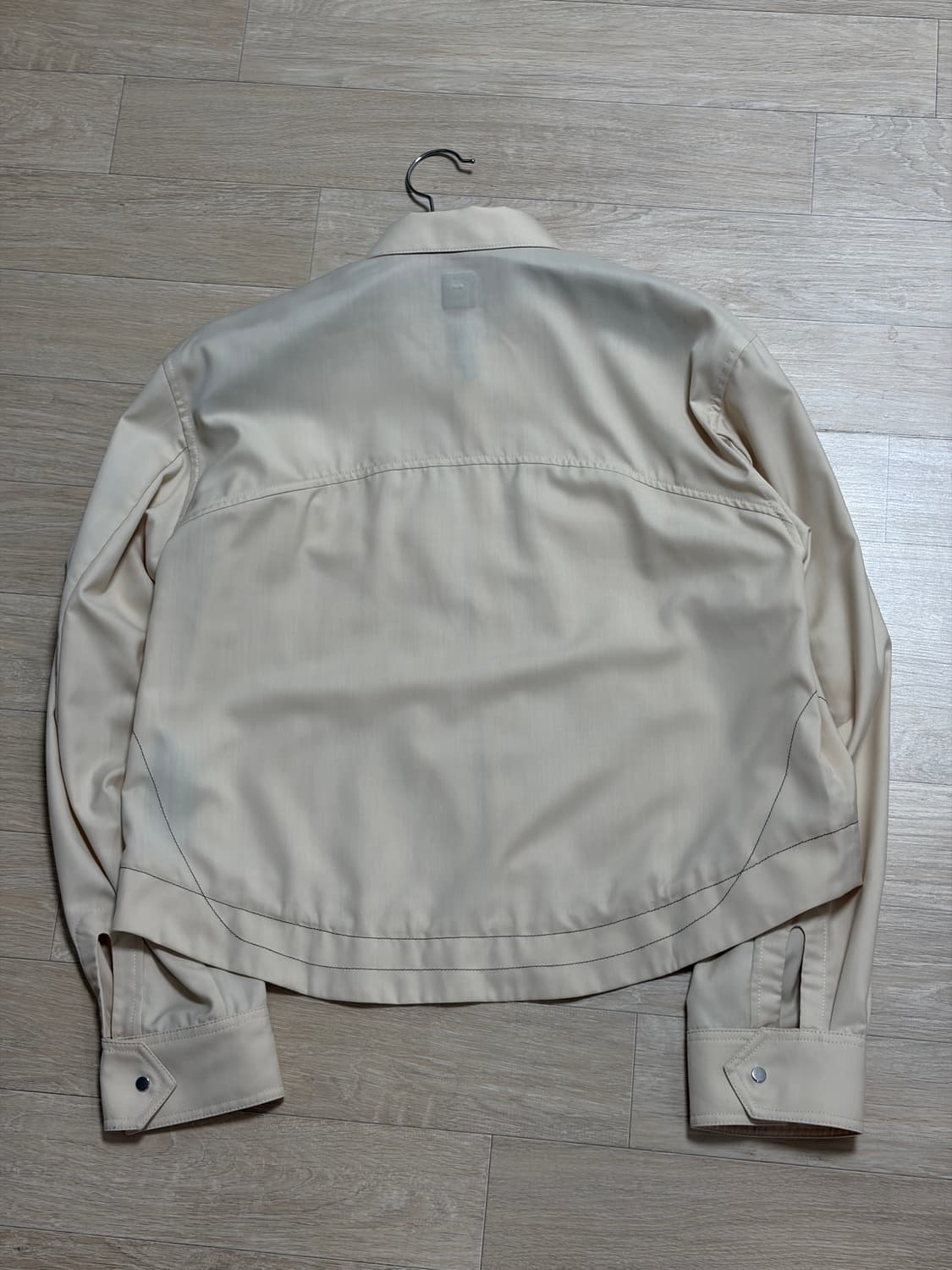 JLAL 신탄 포켓디테일 블루종 트러커 자켓 상품이미지3