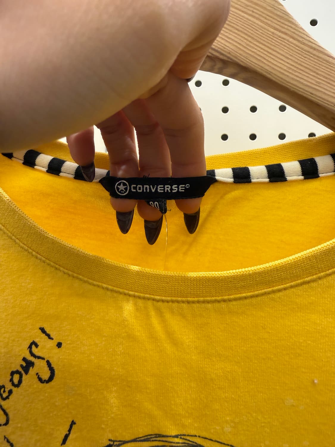 컨버스 스트라이프 레이어드 긴팔 티셔츠 U1416 상품이미지5