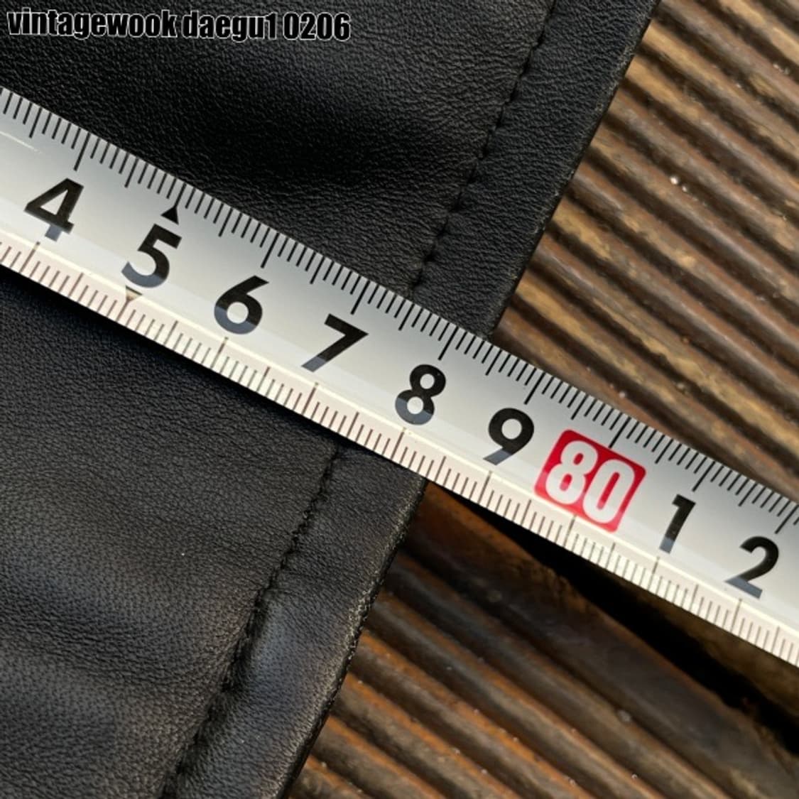 정욱진 빈티지 레더자켓  상품이미지7