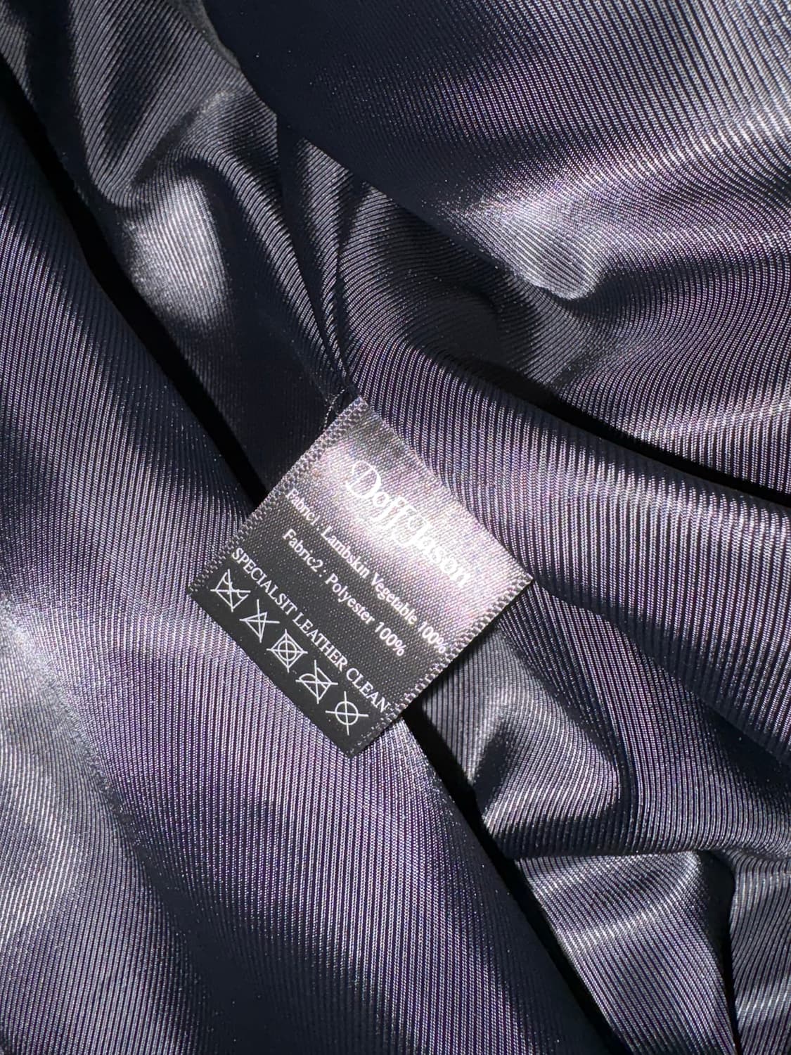  도프제이슨 프리미엄 램스킨 베지터블 플라이트 보머 M 상품이미지3