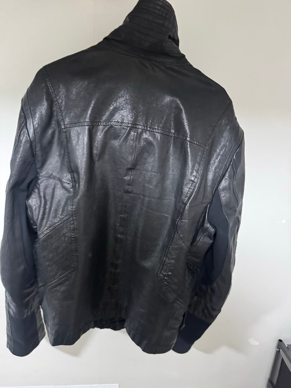 코데즈컴바인 램스킨 하이넥 레더 상품이미지3