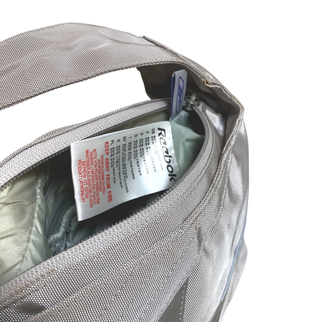 Reebok gray satin shoulder bag 상품이미지5