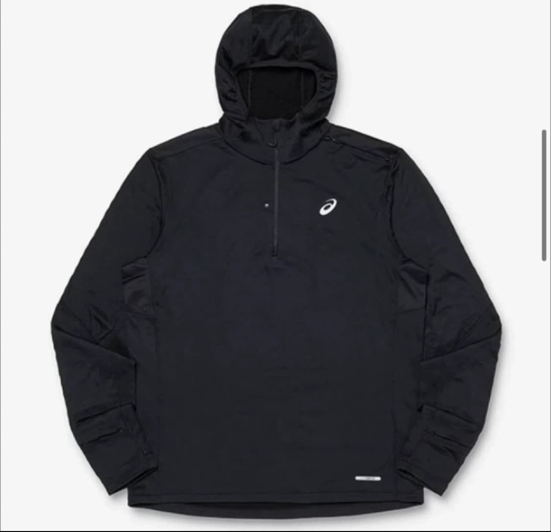 아식스 로드 윈터 롱슬리브 후디 블랙 L 상품이미지1