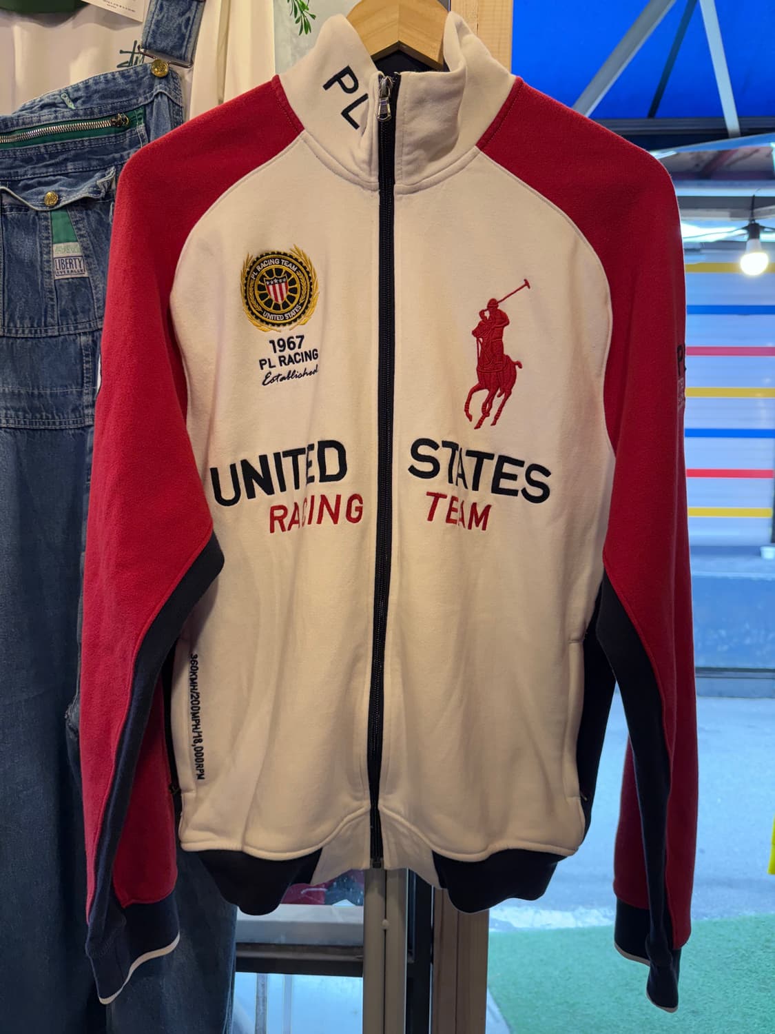 폴로 랄프로렌 2011 USA 빅포니 레이싱 자켓 상품이미지1