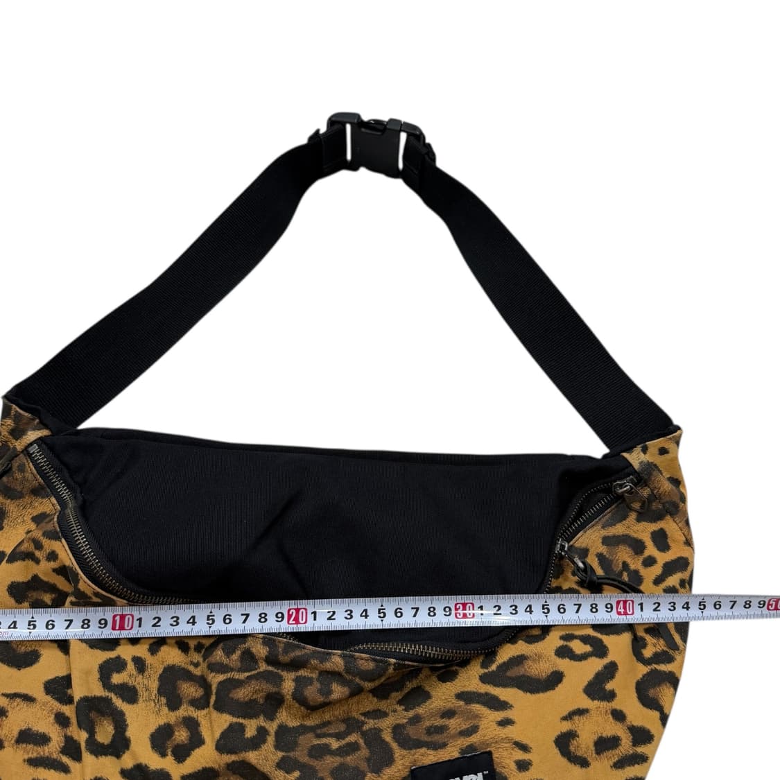 티레벨 레오파드 호피 웨이스트백 힙색 가방 상품이미지4