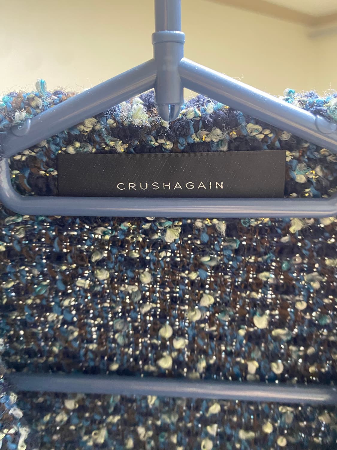 크러쉬어게인 트위드 가디건 L 상품이미지2