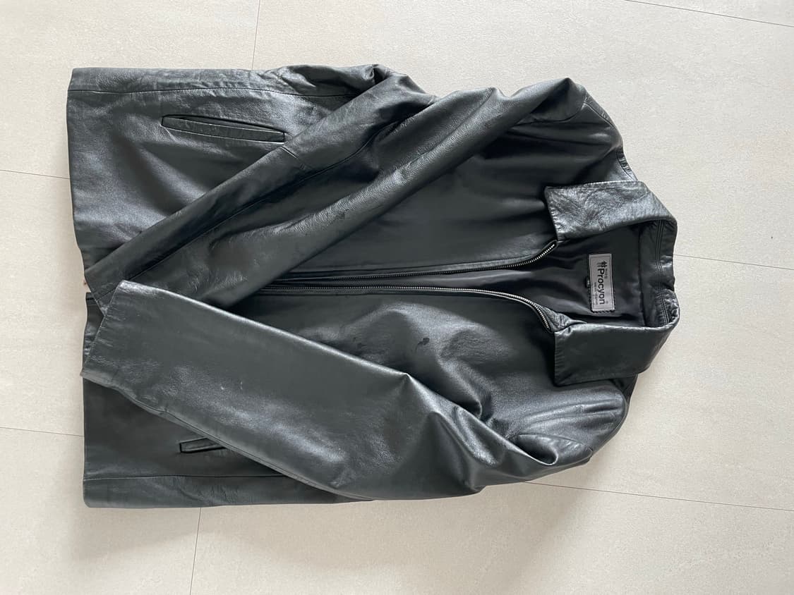 쁘레숑 빈티지 양가죽자켓  가죽자켓 상품이미지1