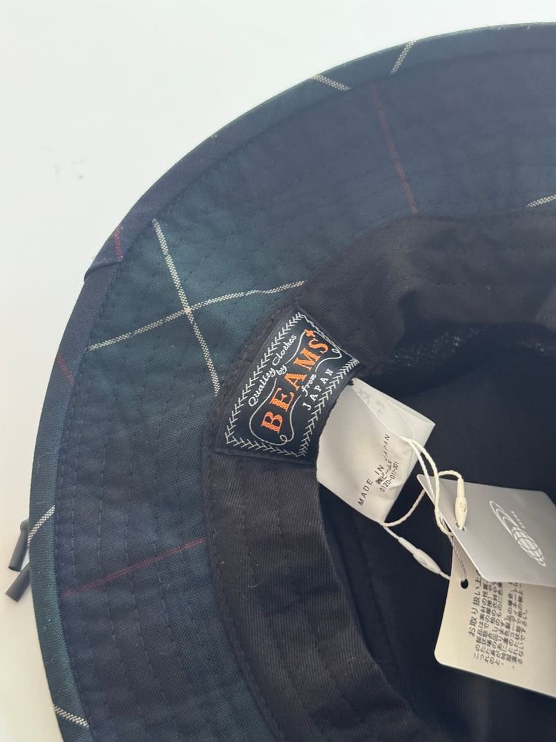 CHECK BACKET HAT 체크 바켓 모자 상품이미지4