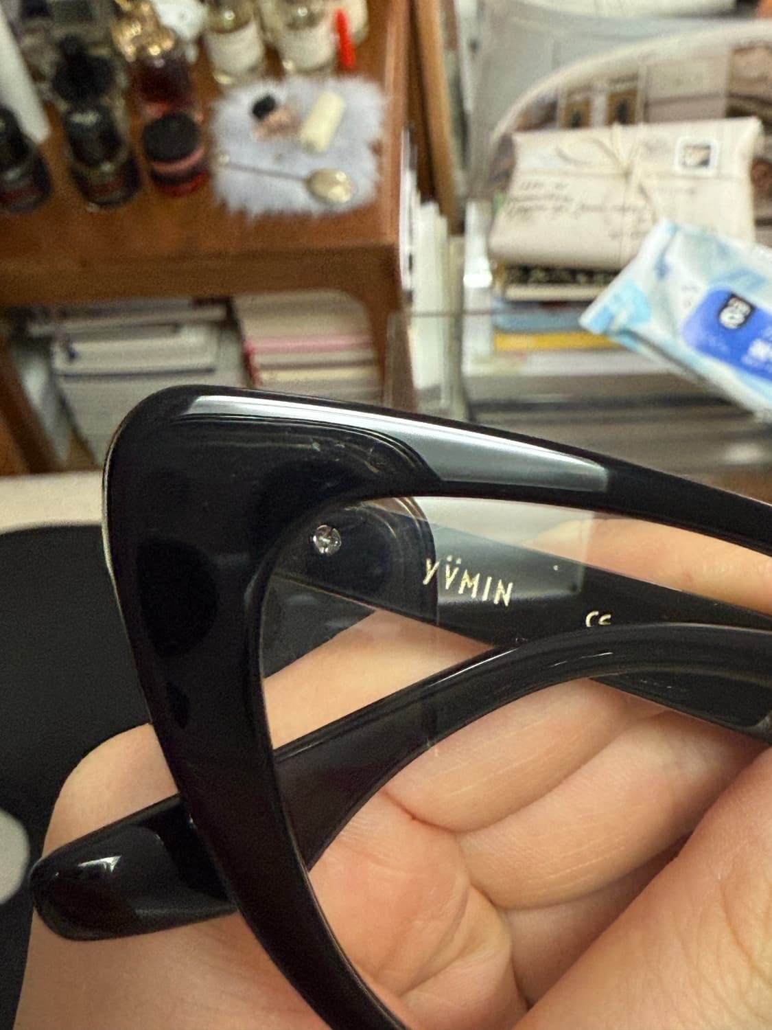 슈슈통 위민 젬스톤 보우 긱시크 안경 shushutong yvmin 상품이미지9