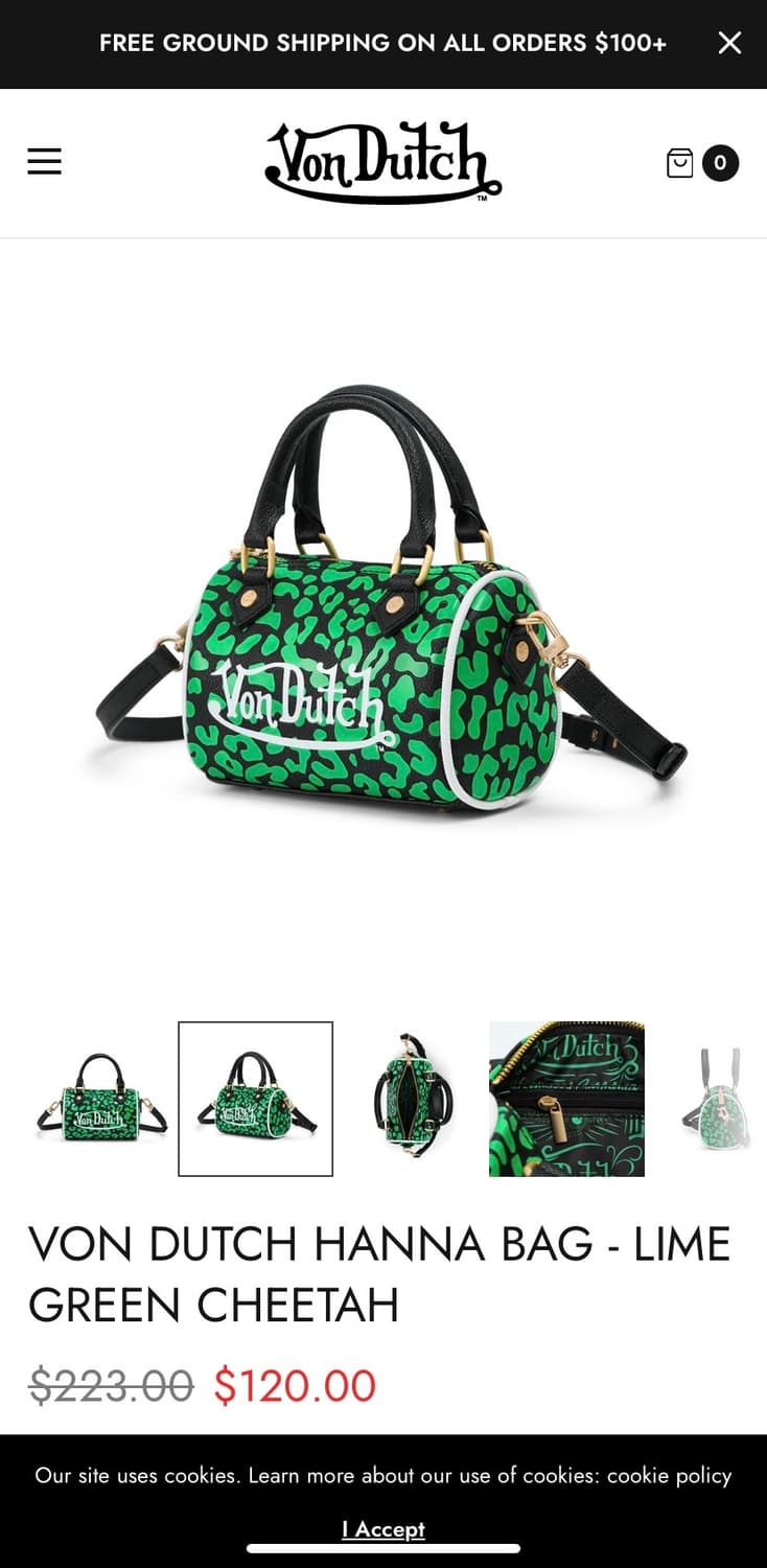 [새제품] 본더치 한나 크로스백  상품이미지7