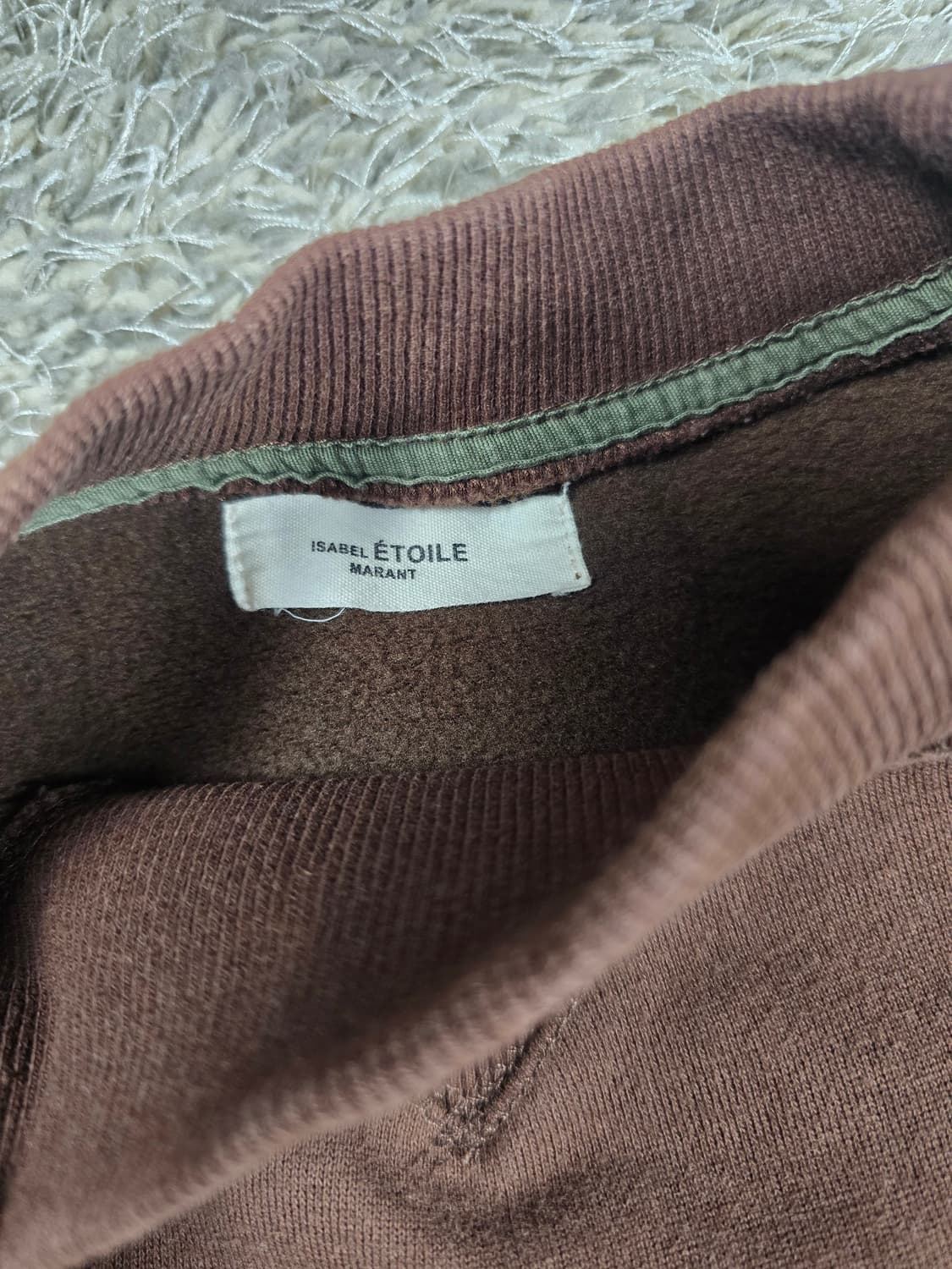 arant 브라운 맨투맨 티셔츠 상품이미지4